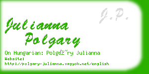 julianna polgary business card